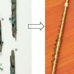 10-Original Poetovio tibia fragments and preliminary reconstruction by Peter Holmes, 2017